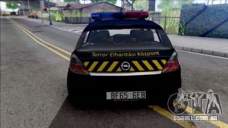 Opel Astra H Terror Elharitasi Kozpont para GTA San Andreas