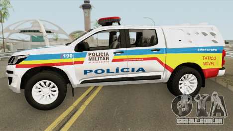 Chevrolet S10 2017 (PMMG Tatico Movel) para GTA San Andreas