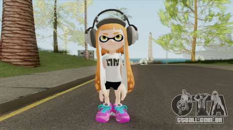 Inkling Girl Orange (Splatoon) para GTA San Andreas