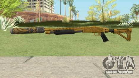 Shrewsbury Pump Shotgun (Luxury Finish) GTA V V3 para GTA San Andreas