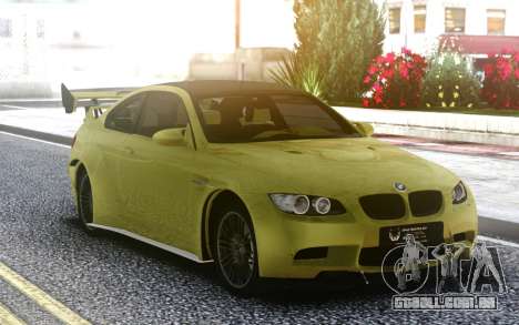 BMW M3 G-Power GT2 S Hurricane 2017 para GTA San Andreas