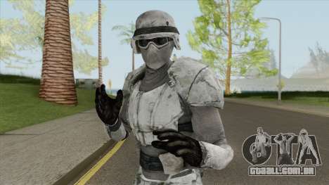 Snow Combat Armor (Fallout 3) para GTA San Andreas