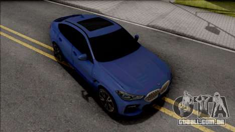 BMW X6 M50i 2020 para GTA San Andreas