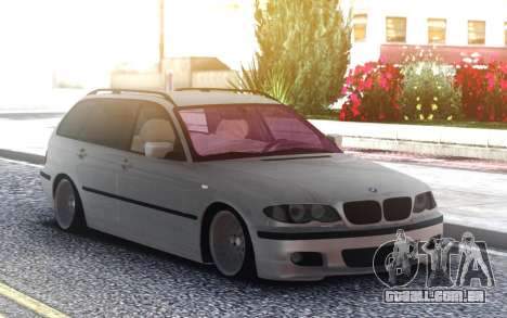 BMW 330XD E46 2001. 3l. diesel combi para GTA San Andreas