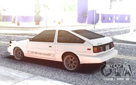 Toyota Corolla AE86 para GTA San Andreas