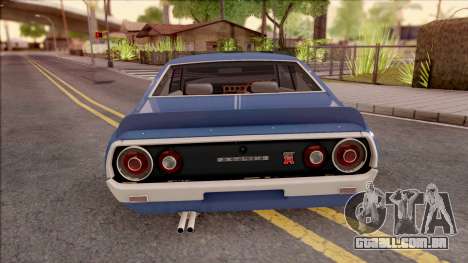 Nissan Skyline GT-R KPGC110 para GTA San Andreas