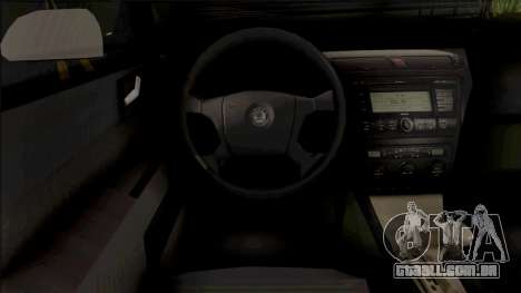 Skoda Octavia MK2 Facelift Magyar Rendorseg para GTA San Andreas
