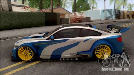 BMW M4 F82 2015 Raijin Kit para GTA San Andreas