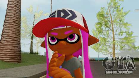 Inkling Girl Pink V1 (Splatoon) para GTA San Andreas