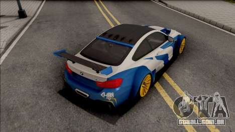 BMW M4 F82 2015 Raijin Kit para GTA San Andreas