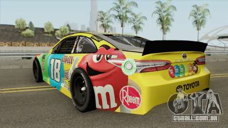 Toyota Camry Nascar 2019 para GTA San Andreas