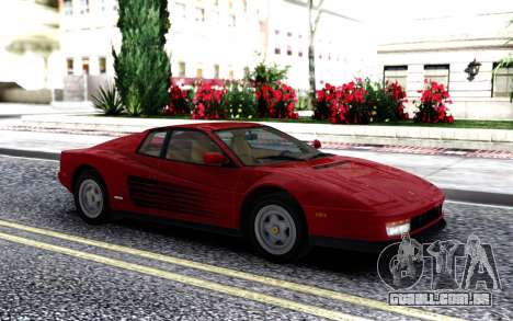 1987 Ferrari Testarossa US-Spec para GTA San Andreas