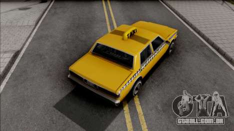 Declasse Taxi 1987 para GTA San Andreas