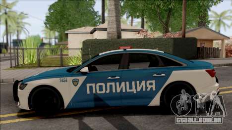 Audi A6 C8 2019 Russian Police para GTA San Andreas