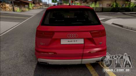 Audi Q7 Comfort Line para GTA San Andreas