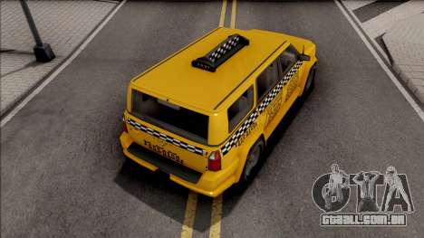 Saints Row IV Steer Taxi IVF para GTA San Andreas
