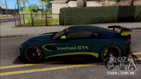 Aston Martin Vantage 59 GT4 2019 para GTA San Andreas