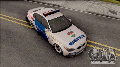 BMW M5 E60 Magyar Rendorseg para GTA San Andreas