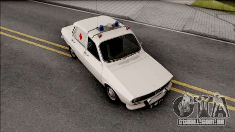Dacia 1301 1971 Soviet Medical Service para GTA San Andreas