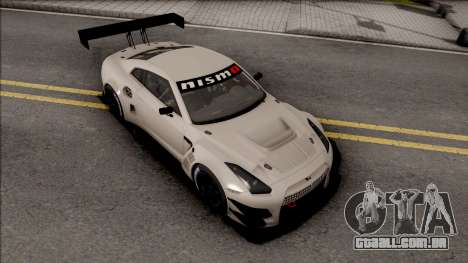 Nissan GT-R Nismo GT3 2014 Paint Job Preset 3 para GTA San Andreas