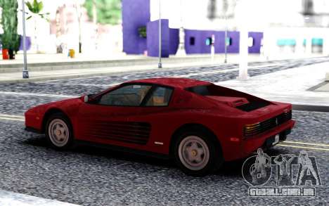 1987 Ferrari Testarossa US-Spec para GTA San Andreas