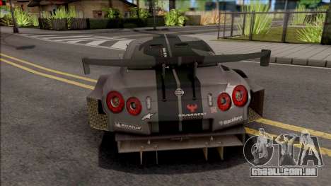 Nissan GT-R R35 Nismo GT500 2008 para GTA San Andreas