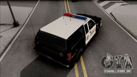 Chevrolet Silverado Police SA Style para GTA San Andreas
