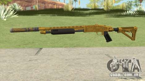 Shrewsbury Pump Shotgun (Luxury Finish) GTA V V5 para GTA San Andreas