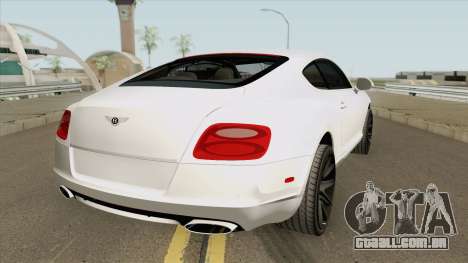 Bentley Continental para GTA San Andreas