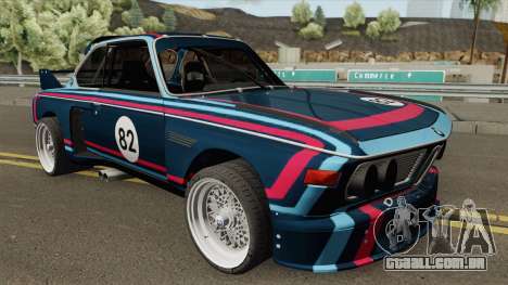 BMW 3.0 CSL 1975 (Blue) para GTA San Andreas