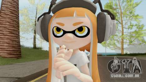 Inkling Girl Orange (Splatoon) para GTA San Andreas