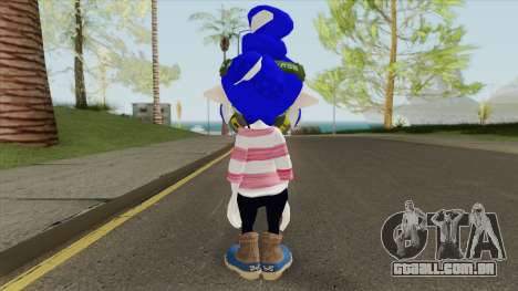 Inkling Girl Blue (Splatoon) para GTA San Andreas