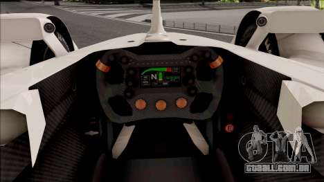 Spark SRT05e 2018 Formula E para GTA San Andreas