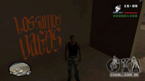 NOVA Gangue Tags para GTA San Andreas