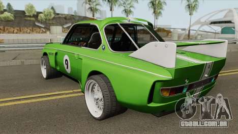 BMW 3.0 CSL 1975 (Green) para GTA San Andreas