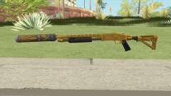 Shrewsbury Pump Shotgun (Luxury Finish) GTA V V6 para GTA San Andreas