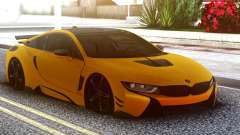 BMW I8 Yellow para GTA San Andreas