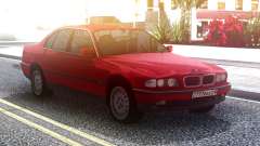 BMW 730 E38 Red Original para GTA San Andreas
