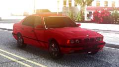 BMW 525i E34 Original Red para GTA San Andreas