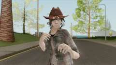 Carl Grimes Season 6 Skin para GTA San Andreas