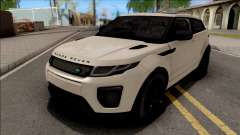 Land Rover Range Rover Evoque White para GTA San Andreas
