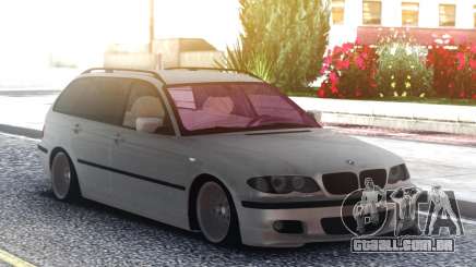 BMW 330XD E46 2001. 3l. diesel combi para GTA San Andreas