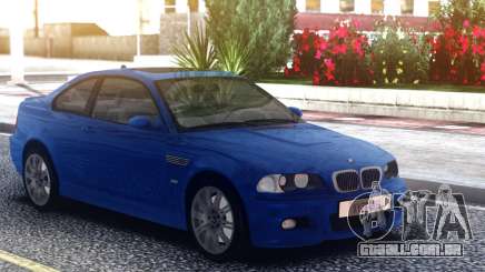 BMW M3 E46 Blue Coupe para GTA San Andreas