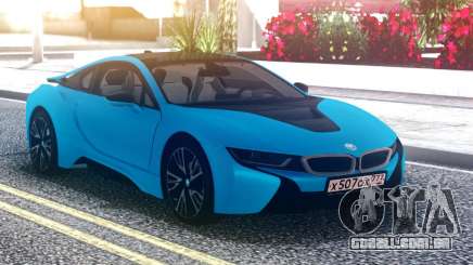 BMW i8 Blue para GTA San Andreas