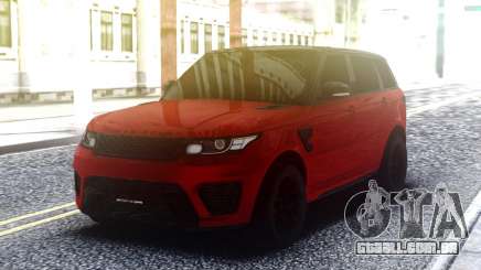 Range Rover Sport SVR Red para GTA San Andreas