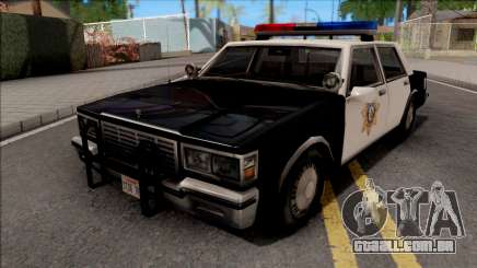Chevrolet Caprice 1986 Police LVPD SA Style para GTA San Andreas