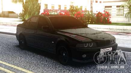 BMW M5 E39 Black Sedan para GTA San Andreas