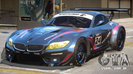 BMW Z4 GT3 PJ2 para GTA 4