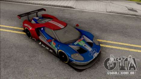 Ford GT 2019 Le Mans para GTA San Andreas