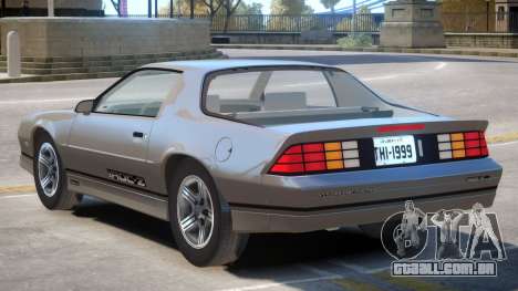 1990 Chevrolet Camaro para GTA 4